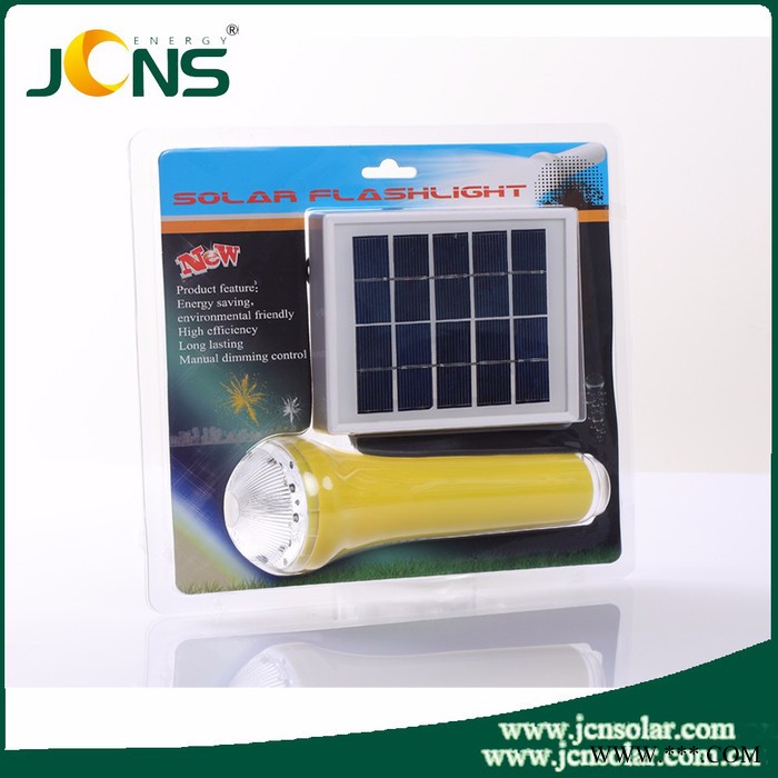 JCNS/晶昶能 太阳能手电筒JCN-D10A 带锂电池的太阳能手电筒 可OEM ODM图5