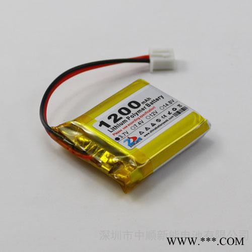 中顺芯 3.7V 1200mAh 903033聚合物锂电池图2