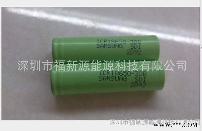 三星原装18650 3000MAH 圆柱锂电池 ICR原装进口 数码产品专用图2