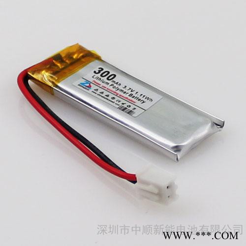 中顺芯3.7V 300mAh 401646聚合物锂电池图2