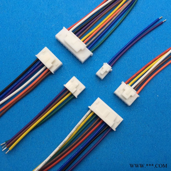 金丰盛电子:染色胶壳 XHB端子线/XH2.54/C3带锁扣端子线 18650锂电池连接线 规格定做图2