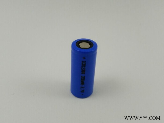 圆柱锂电池12300 3.7V 350mAh 测试仪器电池12300 10280 14650图2