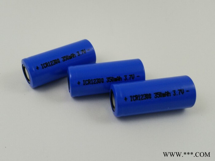 圆柱锂电池12300 3.7V 350mAh 测试仪器电池12300 10280 14650图5