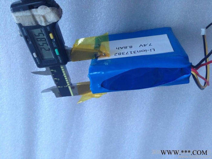 供应聚合物锂电池组7.4V 4000mAh(2S2P)电芯型号615149电子设备图3