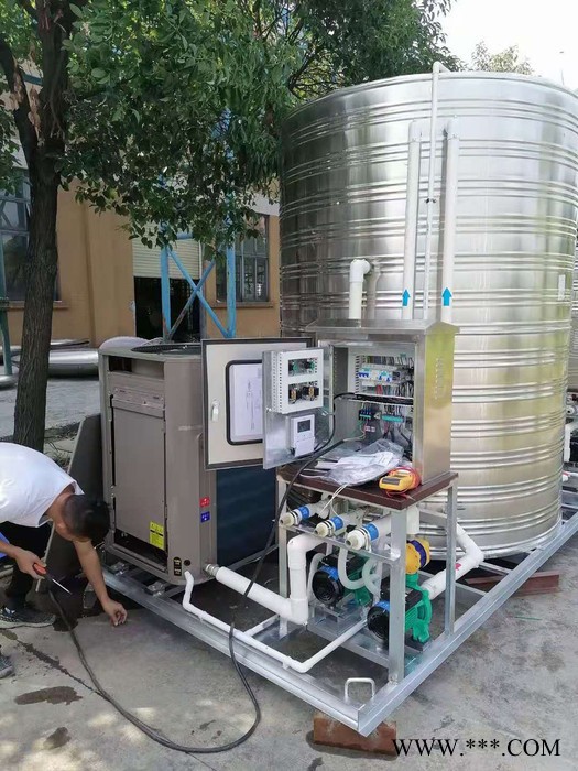 美德龙太阳能热水系统 空气能热水系统厂家销售图4