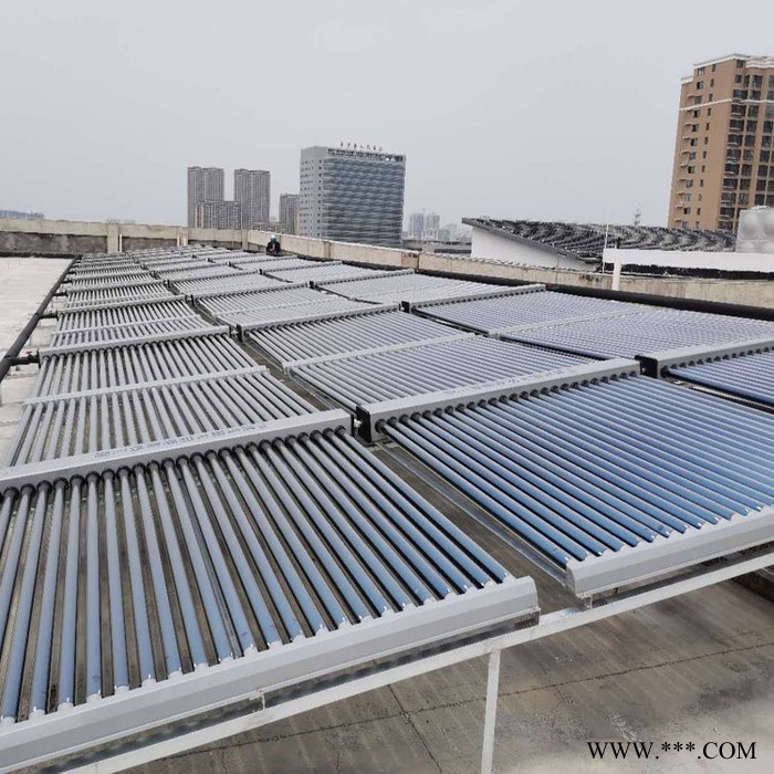 亿家人徐州太阳能热水器厂家 太阳能热水器工程机 太阳能集热模块图3