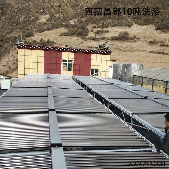 鲁信达 太阳能热水器 集热太阳能 平板式太阳能热水器图2