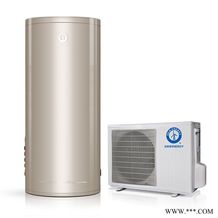 还用太阳能执水器？你OUT啦！纽恩泰空气能热水器圆桶F系列2匹500升 厂家批发 招商加盟图2