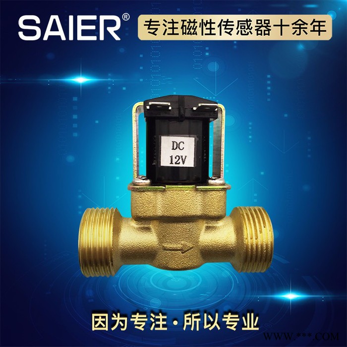 赛盛尔SEN-ZL43W 太阳能电磁阀 高端热水器稳流阀图1