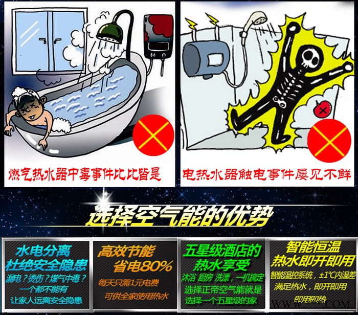 家用空气能热水器