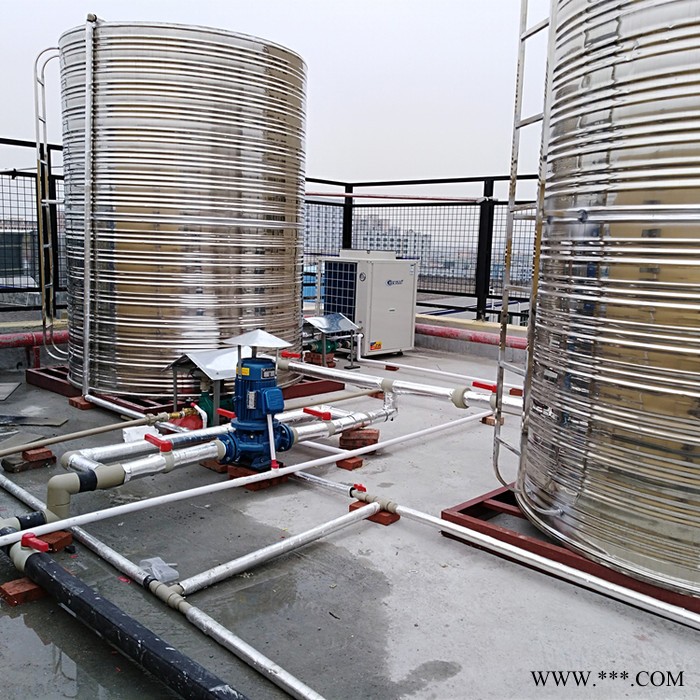 深圳热泵热水器工程安装 空气能热水器商用 热水工程设备 10P工厂酒店热水工程 深圳东莞空气能热泵图3