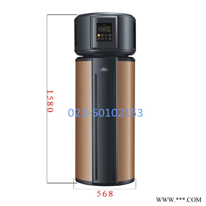空气源热泵热水器美的家用空气能热水器RSJ-15/190RDN3-C 3~4人使用空气能热水器家用热水机睿泉II代热水器图2