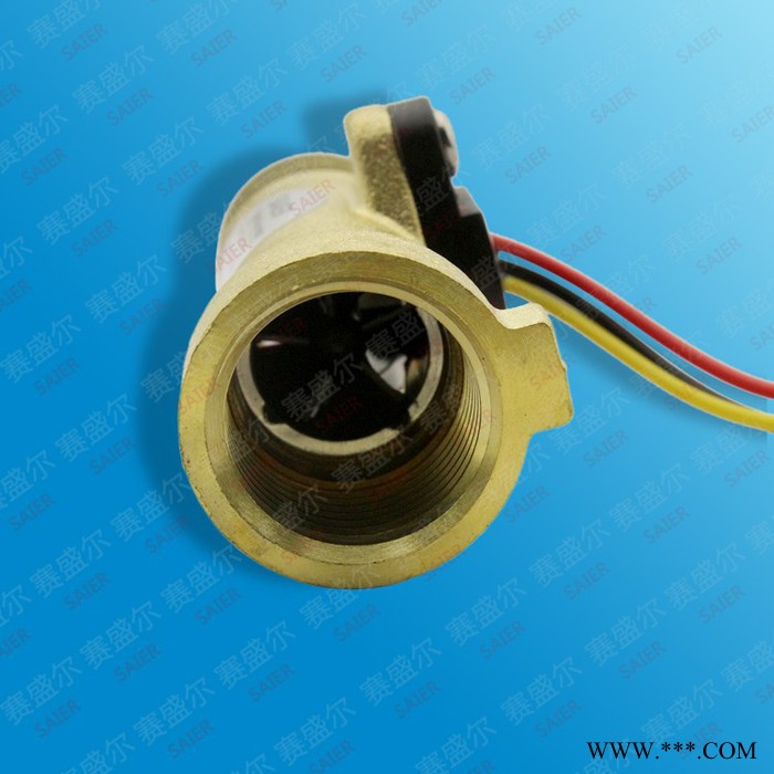 赛盛尔 热水器水流量传感器 霍尔原理传感器 太阳能壁挂炉水流量传感器 洗车机水流量传感器图2