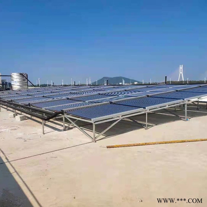 浙江绍兴学校热水工程 亿家人太阳能热水系统 空气能热泵热水系统图2