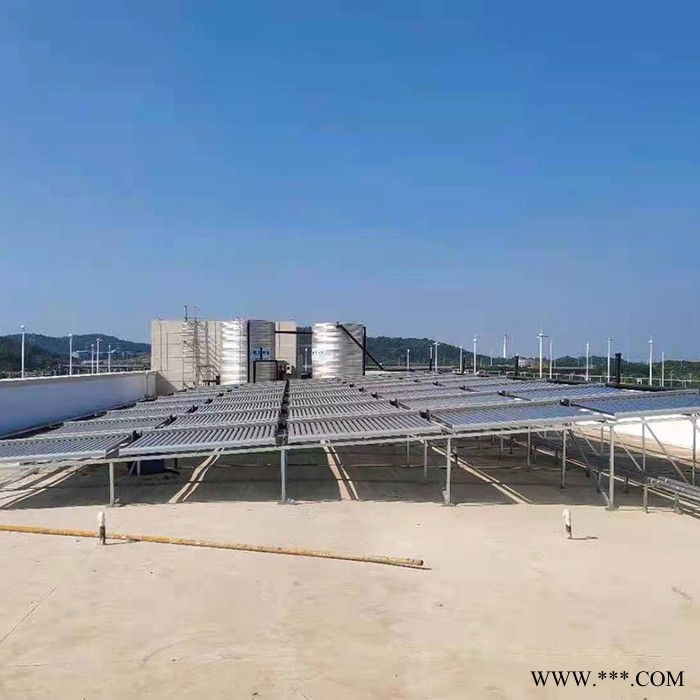浙江绍兴学校热水工程 亿家人太阳能热水系统 空气能热泵热水系统图3