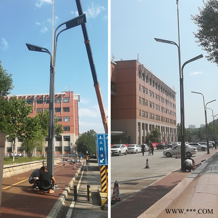 莱阳LED太阳能路灯控制器 长清太阳能景观灯制造厂家图5