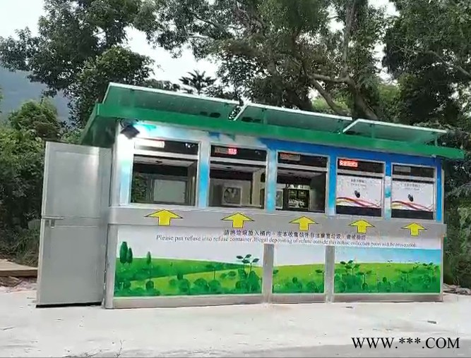 冷雨垃圾箱压缩机控制系统厂家　太阳能智能投窗垃圾亭控制器电机**　没有中间商赚差价图2
