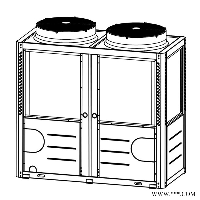 志高DKZCN-160S/F3(U型)定频冷暖二联供系列热泵机组 商用热泵机组 空气源热水器  空气能厂家 热泵厂家图3