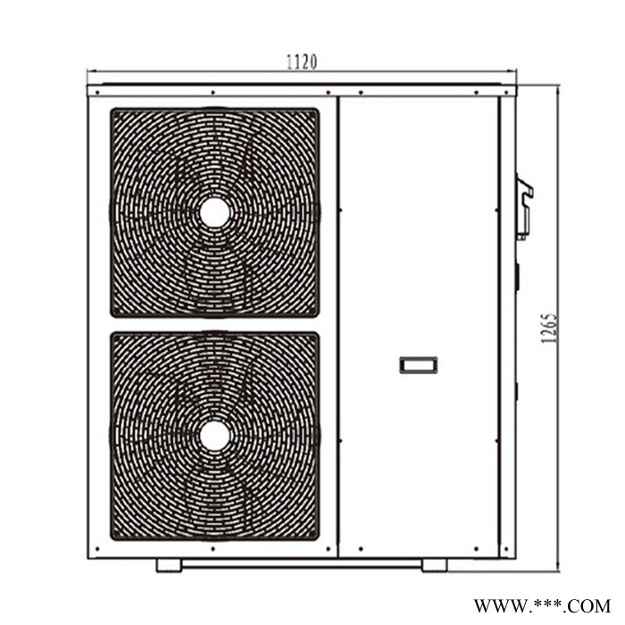 志高380V-DKZCN-18-TF定频冷暖二联供系列热泵机组 商用热泵机组 空气源热水器  空气源采暖 空气能厂家图2