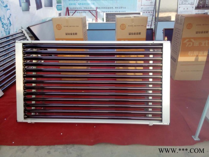 鸿煊HX-100 U型真空管太阳能热水器 太阳能热水工程图2