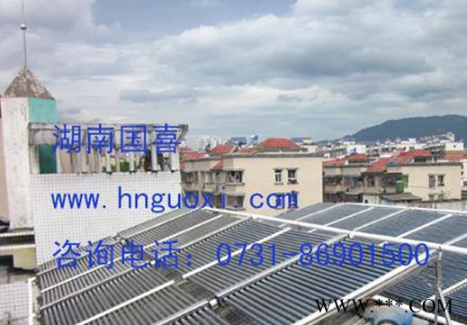 供应太阳能热水工程,太阳能热水器工程 浅谈国喜热水工程图2