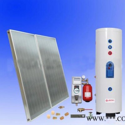 上海百业平板太阳能热水器 承压分体式别墅专用 水箱容量500L