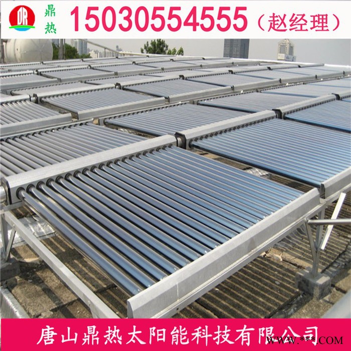 浴池可用太阳能热水工程 真空管太阳能集热器价格 热水工程联箱价钱图2