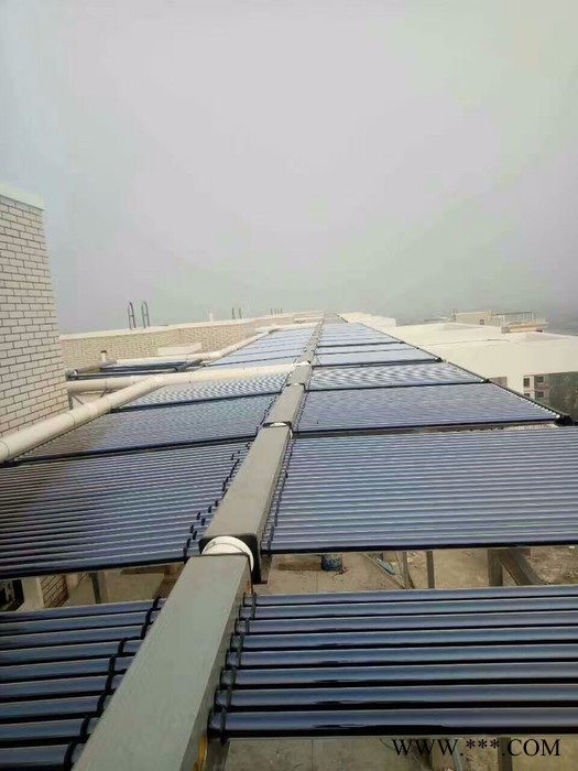 亚太平板太阳能，德州阳台壁挂太阳能，太阳能热水工程图4
