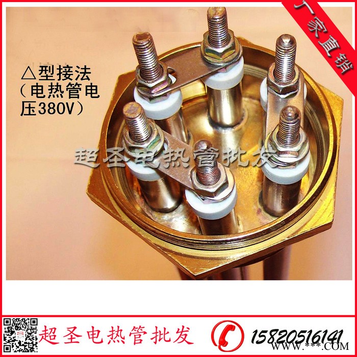 太阳能热水器发热管 染缸电热管 不锈钢两寸头锅炉蒸汽液体加热管 太阳能加热器图3