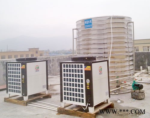 供应四川工厂工地学校专用长朗空气能中央热水器机组安装 成都中央热水器图3