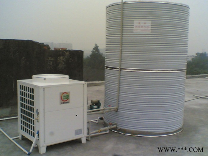 供应四川工厂工地学校专用长朗空气能中央热水器机组安装 成都中央热水器图4