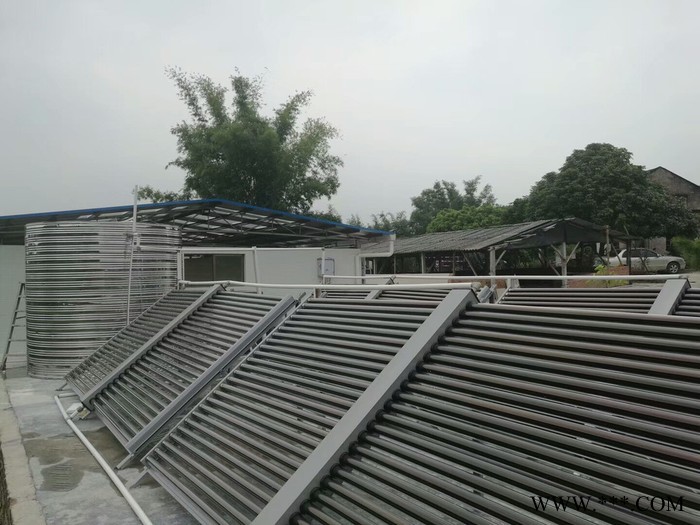 2吨热水小型工程 太空能热水器 空气能热水器图4