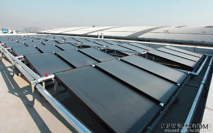 四季沐歌  太阳能热水工程图5
