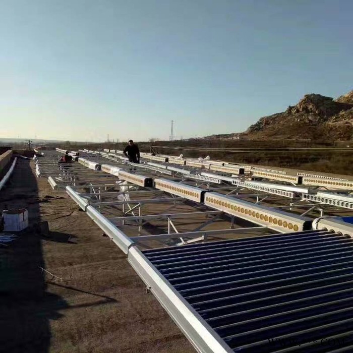 承接大型太阳能集热系统 太阳能热水工程图4