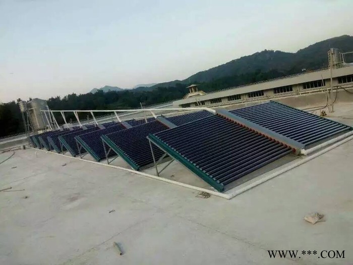 专业为工厂、酒店、宾馆、学校、泳池等地安装工程型太阳能热水器图3