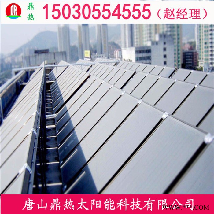 酒店太阳能热水工程厂家 太阳能集热联箱 热水工程集热器供应图3