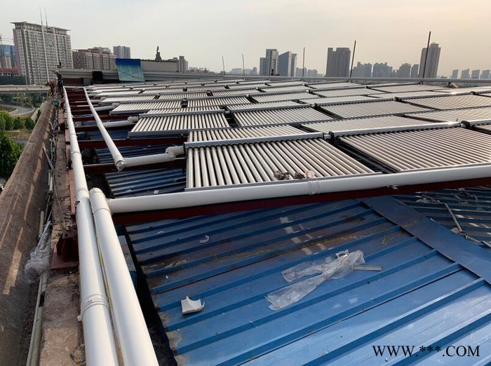 新兴暖通设备提供采暖酒店工程专用 热水工程,河南热水工程,太阳能热水工程,宾馆热水工程,热水工程方案,河南太阳能工程图2