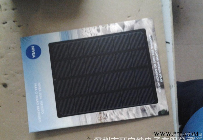 太阳能充电宝，携便式太阳能充器，solar power pad手机充电宝图2