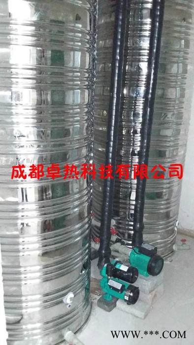卓热3p成都婴儿游泳池空气能热水器,空气源热泵热水机组
