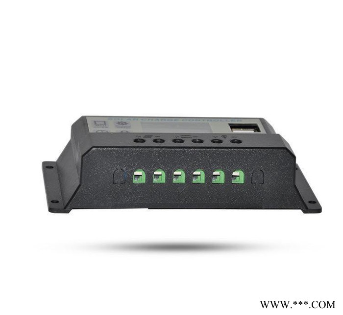 全新太阳能控制器12v/24V10A 带USB 5V手机充电图2