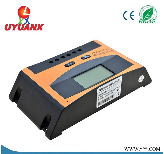10A太阳能控制器 12V24V自动转换 太阳能路灯控制器