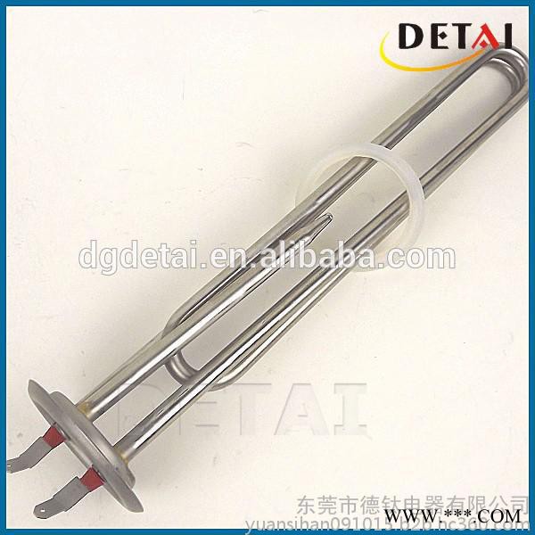 供应史密斯太阳能热水器电加热管不锈钢，220v 3000W螺纹固定1寸法兰图3
