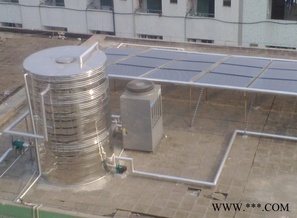 供应美的Midea空气能热水器 空气能热水器学校热水工程图2