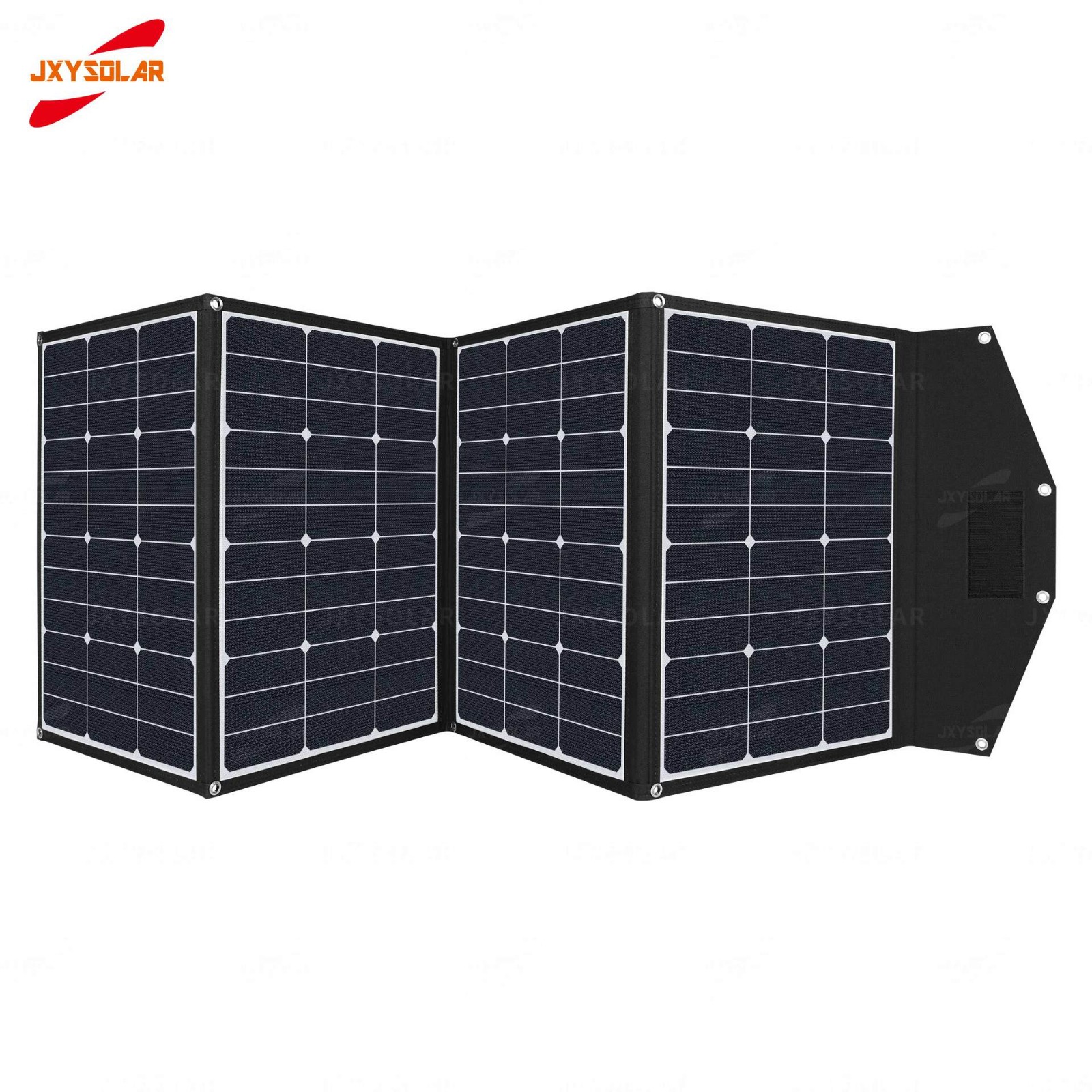 160W高效率SUNPOWER太阳能折叠充电包 房车等户外专业 可定制图2