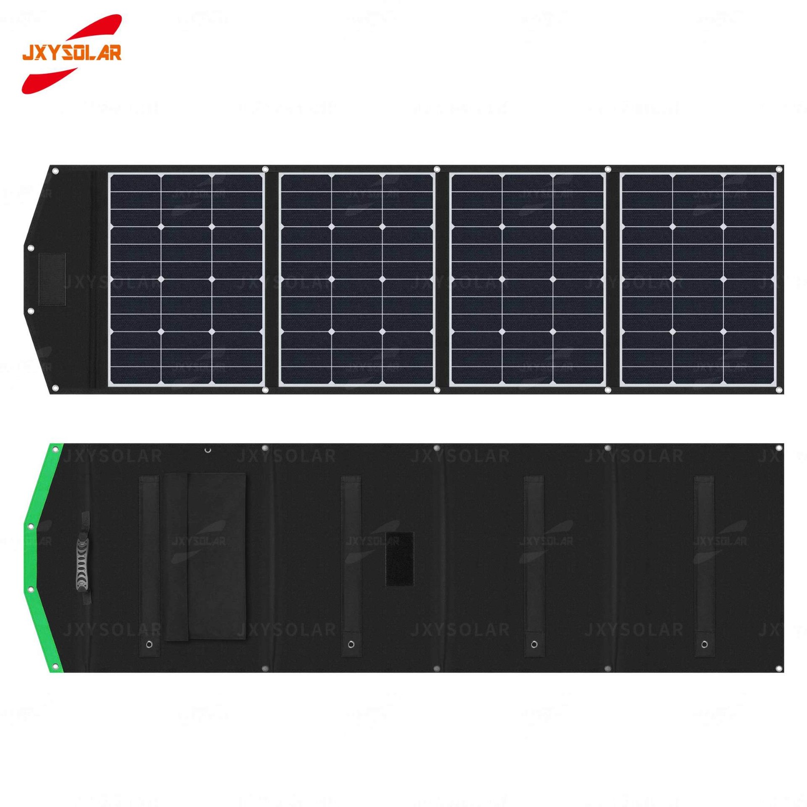 160W高效率SUNPOWER太阳能折叠充电包 房车等户外专业 可定制图3