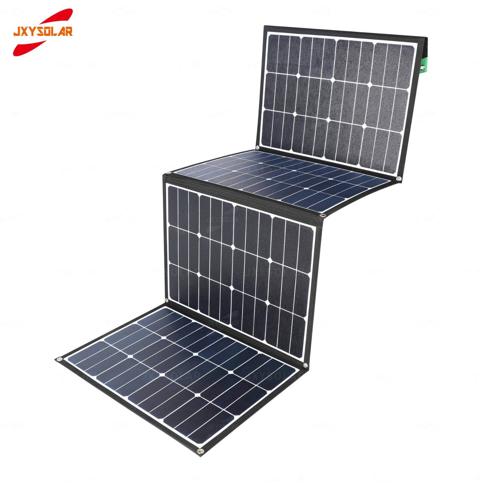 160W高效率SUNPOWER太阳能折叠充电包 房车等户外专业 可定制图4