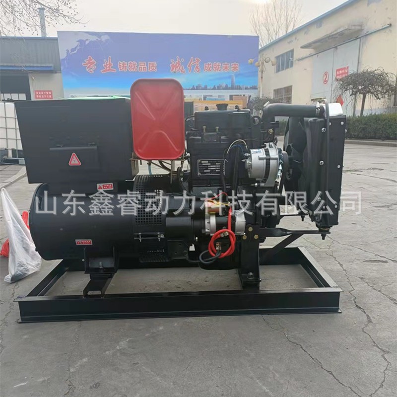 双杠柴油发电机组20KW 30千瓦小型家用超静音发电机组 工厂直供图3