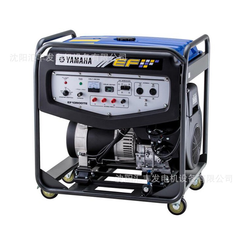 正品日本雅马哈EF13500TE电启动380V三相静音汽油发电机组10KW图4