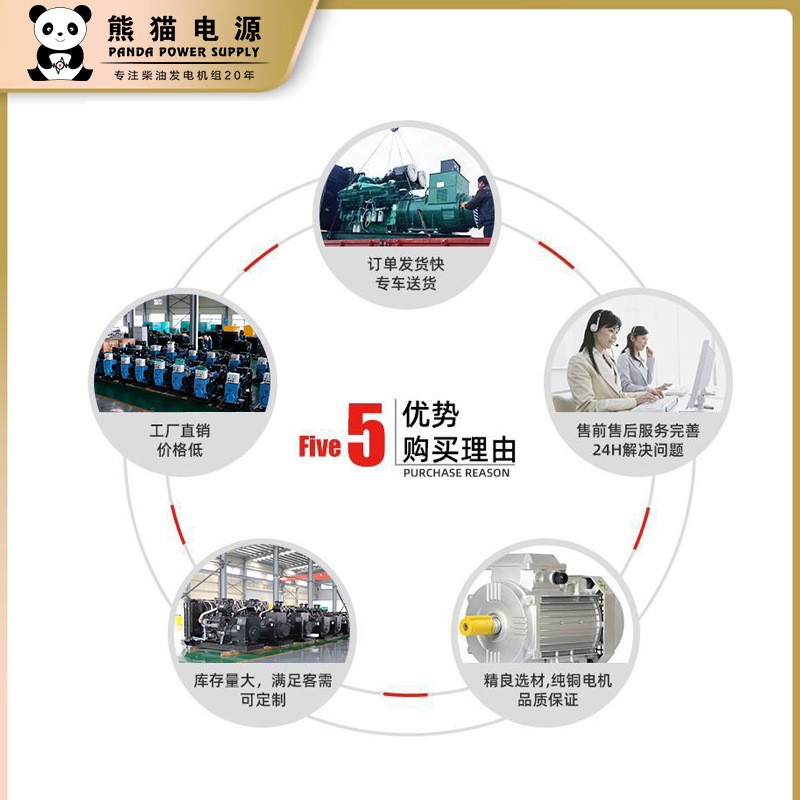 100kw柴油发电机 工厂常用150千瓦发电机组 潍柴 玉柴 康明斯品牌图4