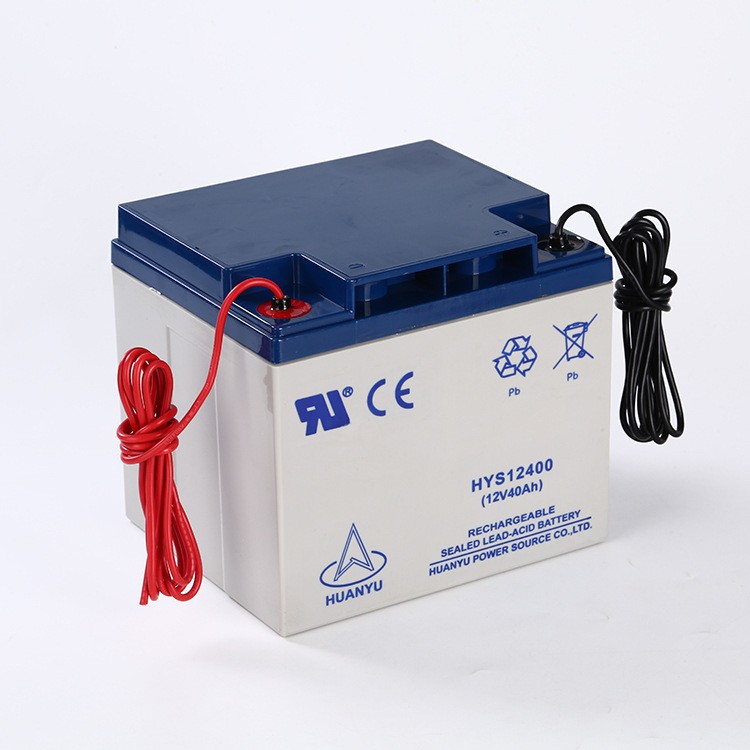 UPS蓄电池厂家批发 HYS12400铅酸蓄电池 12v40Ah阀控式免维护储能图2